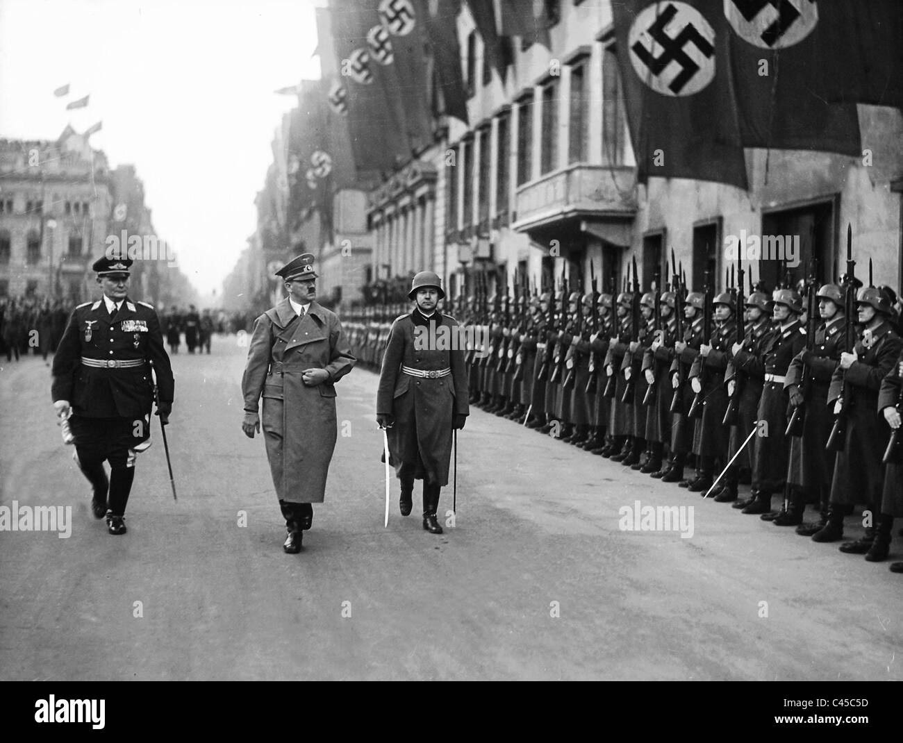 Hitler in Berlin, 1938 Stock Photo