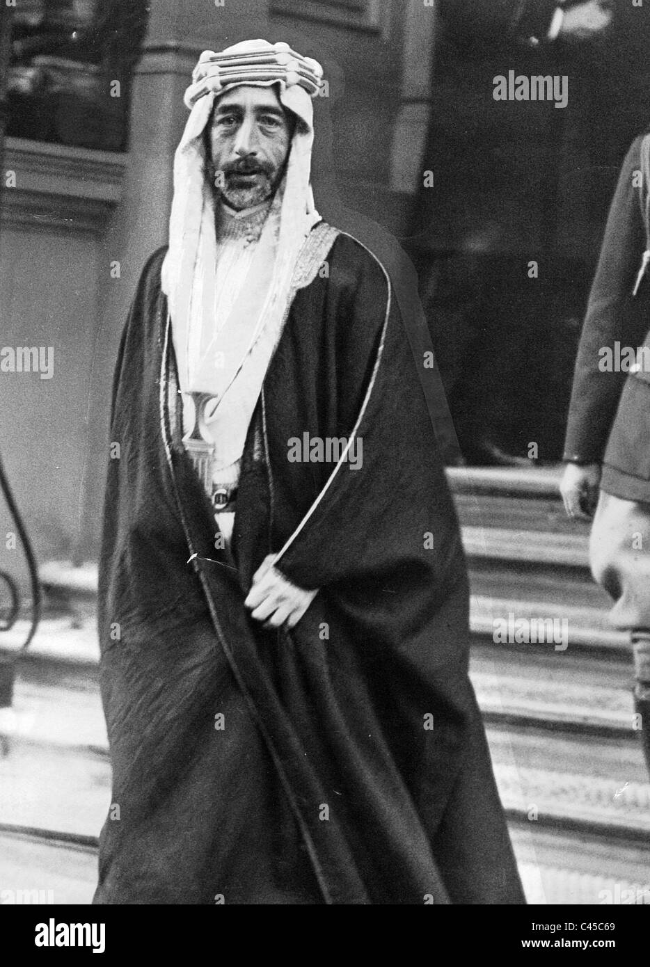 King Faisal I in London, 1930 Stock Photo 36998705 Alamy