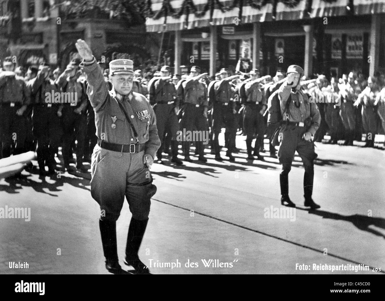 Hermann Goering in 'Triumph of the Will', 1934 Stock Photo