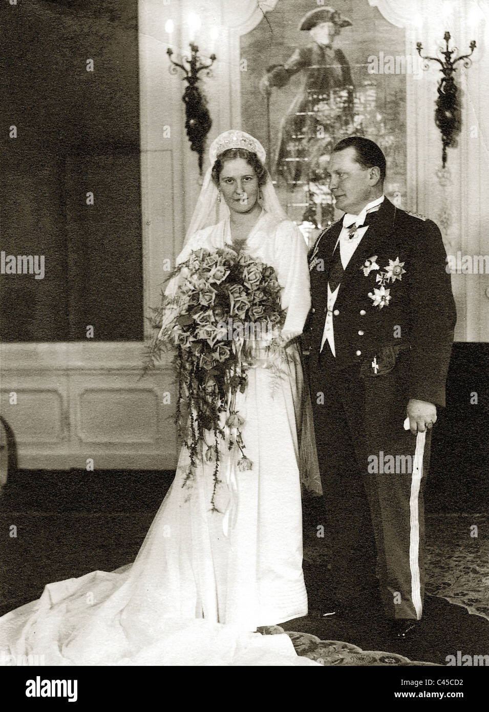 Goering wedding, 1935 Stock Photo