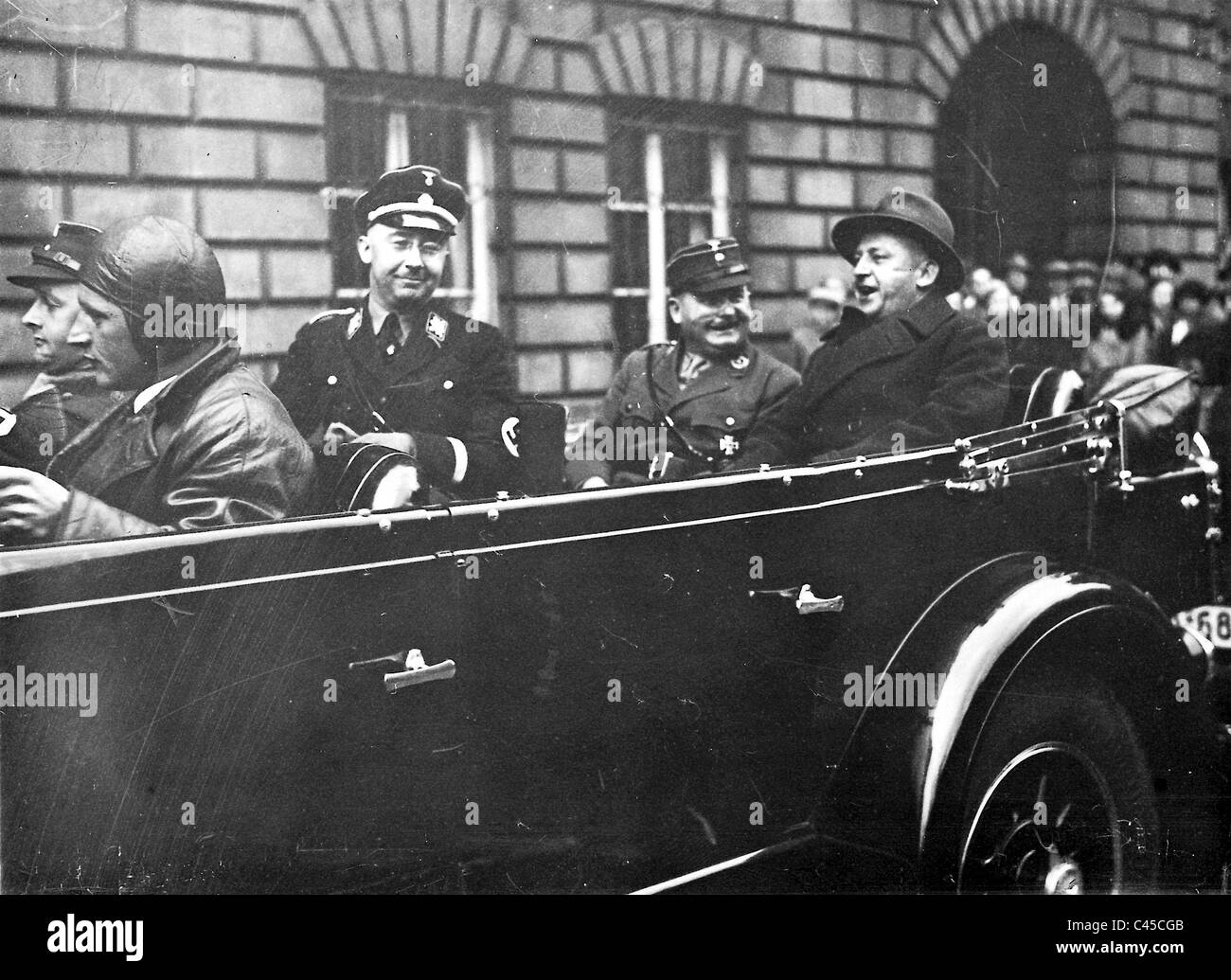 Roehm, Wagner, Himmler Stock Photo