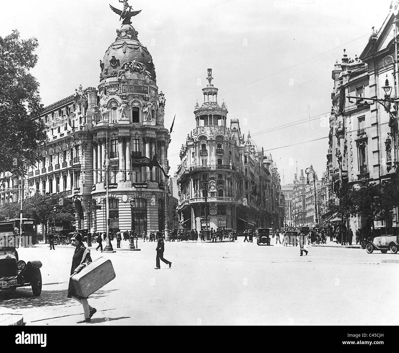 Madrid, 1932 Stock Photo