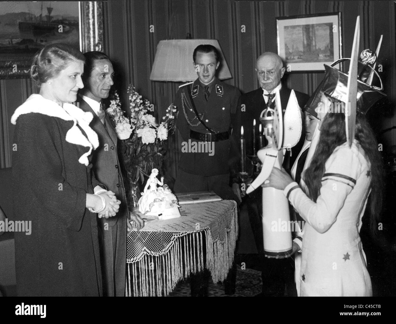 Goebbels, Adolph, Friedrich Christian from Schaumburg-Lippe Stock Photo