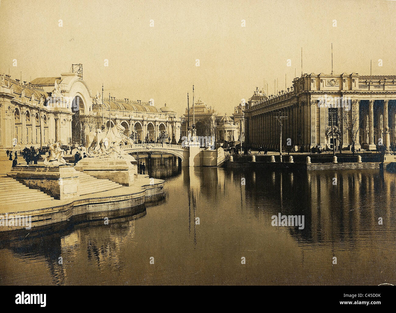 Affiche Vintage Exposition Saint-Louis 1904 – Poster HQ 50x70cm, Papier, PostersAndCo