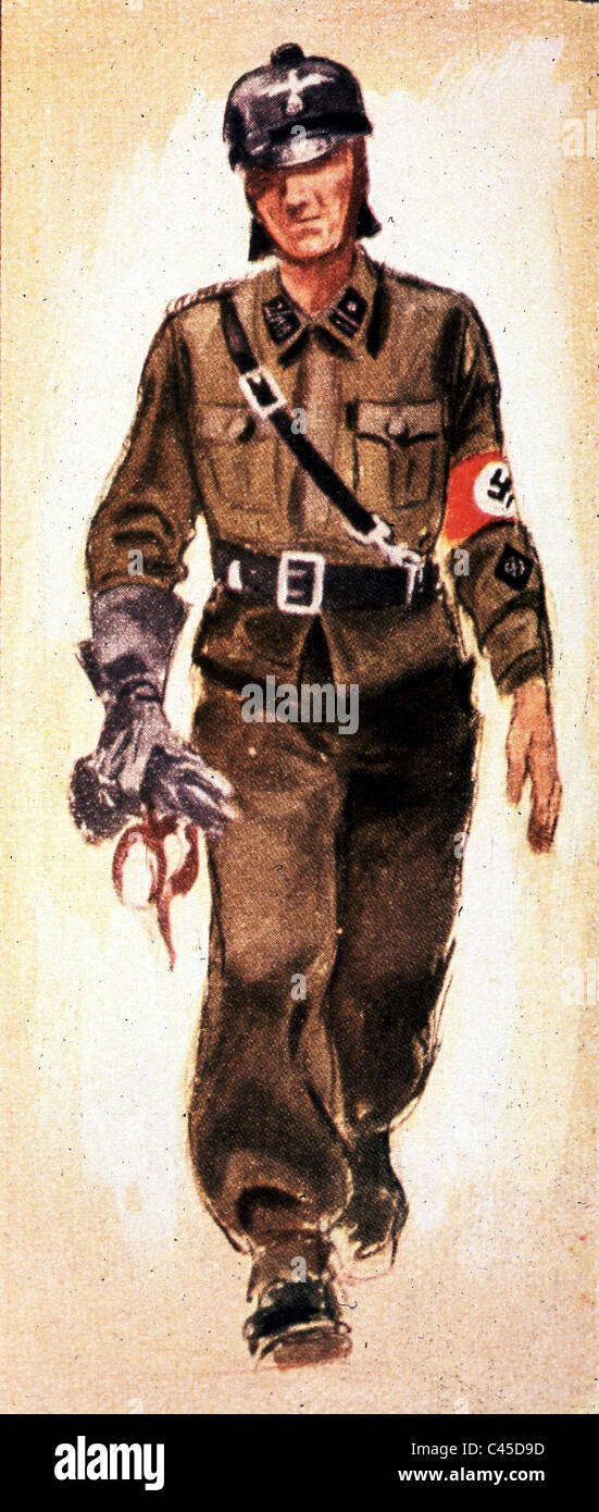 NSKK (National Socialist Motor Corps) Uniform Stock Photo