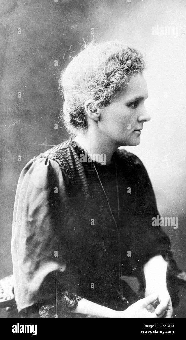 Marie Curie, 1911 Stock Photo