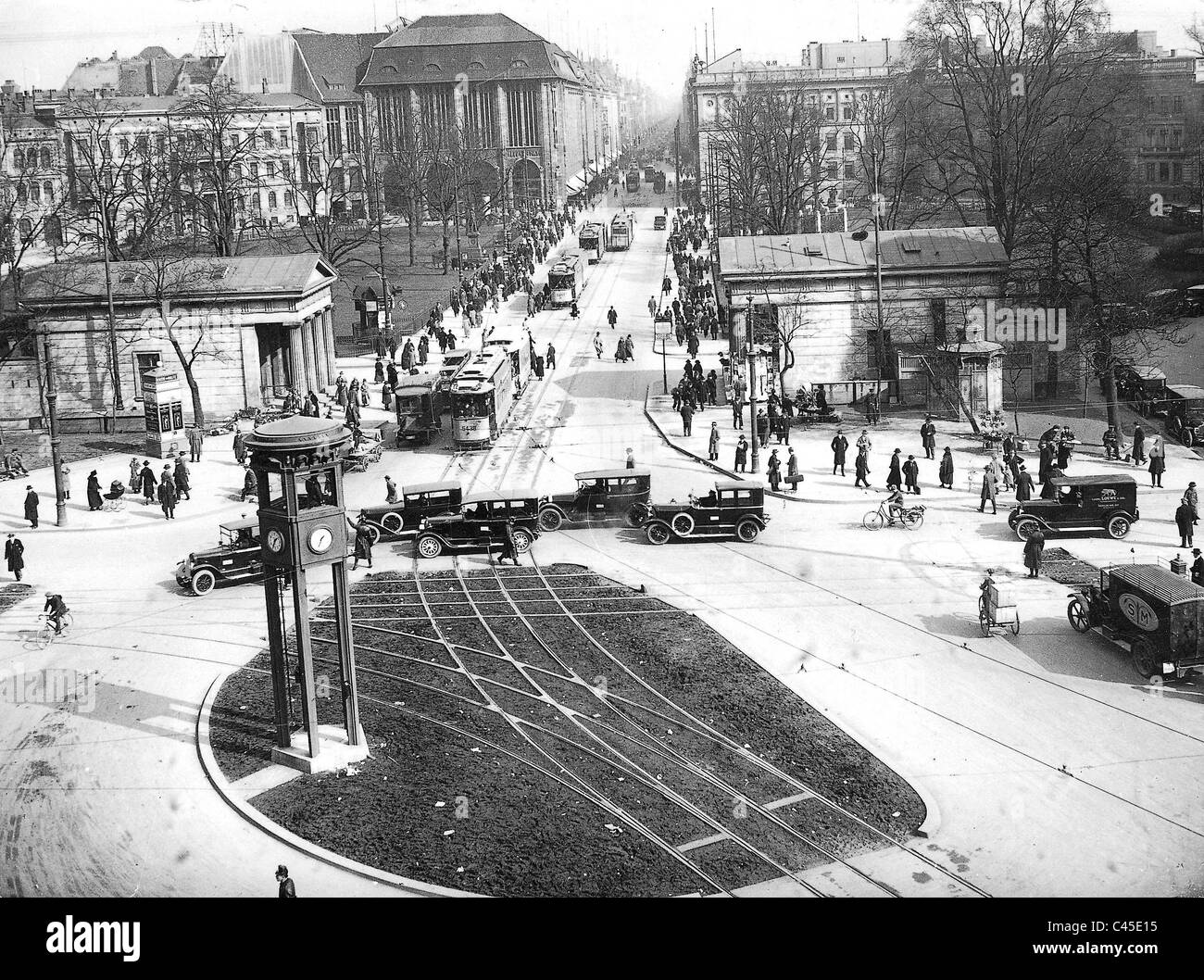 Potsdamer Platz 1925 Stock Photo Alamy