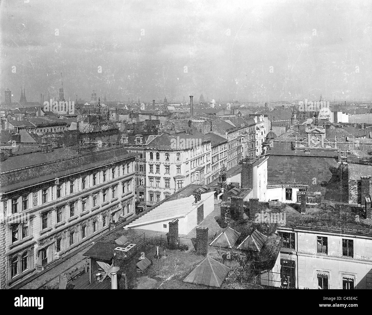 View of Berlin, 1909 Stock Photo