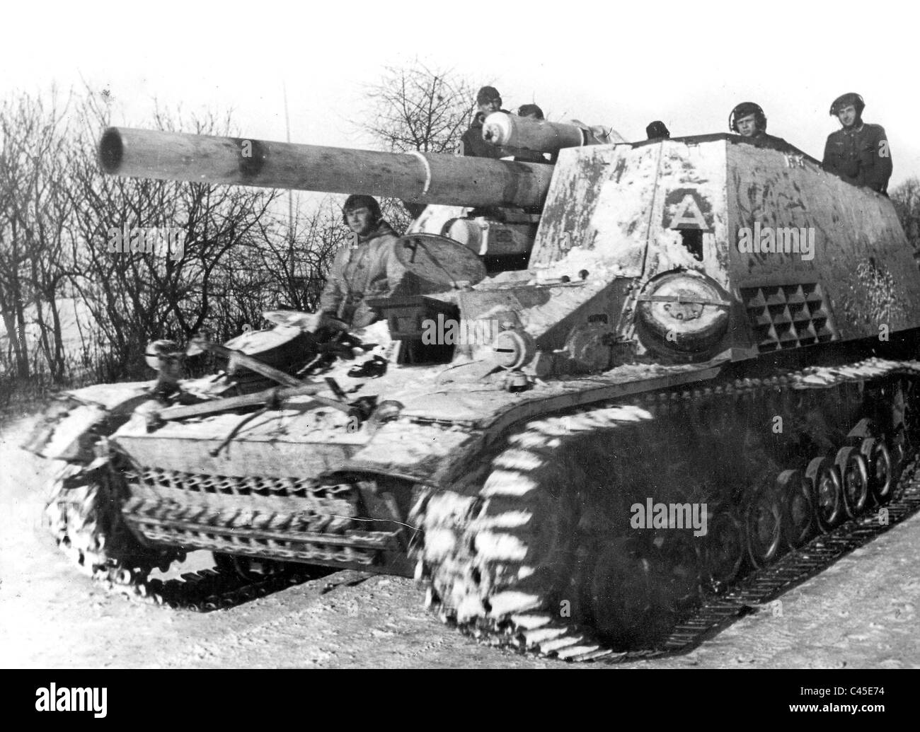 ensom dagsorden frugtbart German howitzer 'Hummel' Stock Photo - Alamy