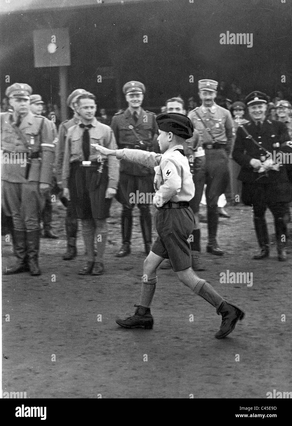 'Pimpf' of the German Youth in Danzig, 1934 Stock Photo