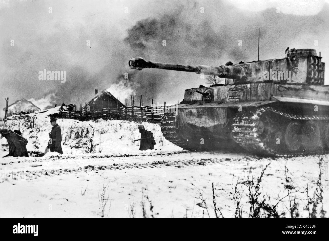 Panzer VI Tiger, 1944 Stock Photo