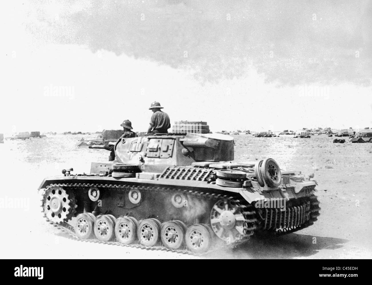 German Panzer III in Africa Stock Photo - Alamy