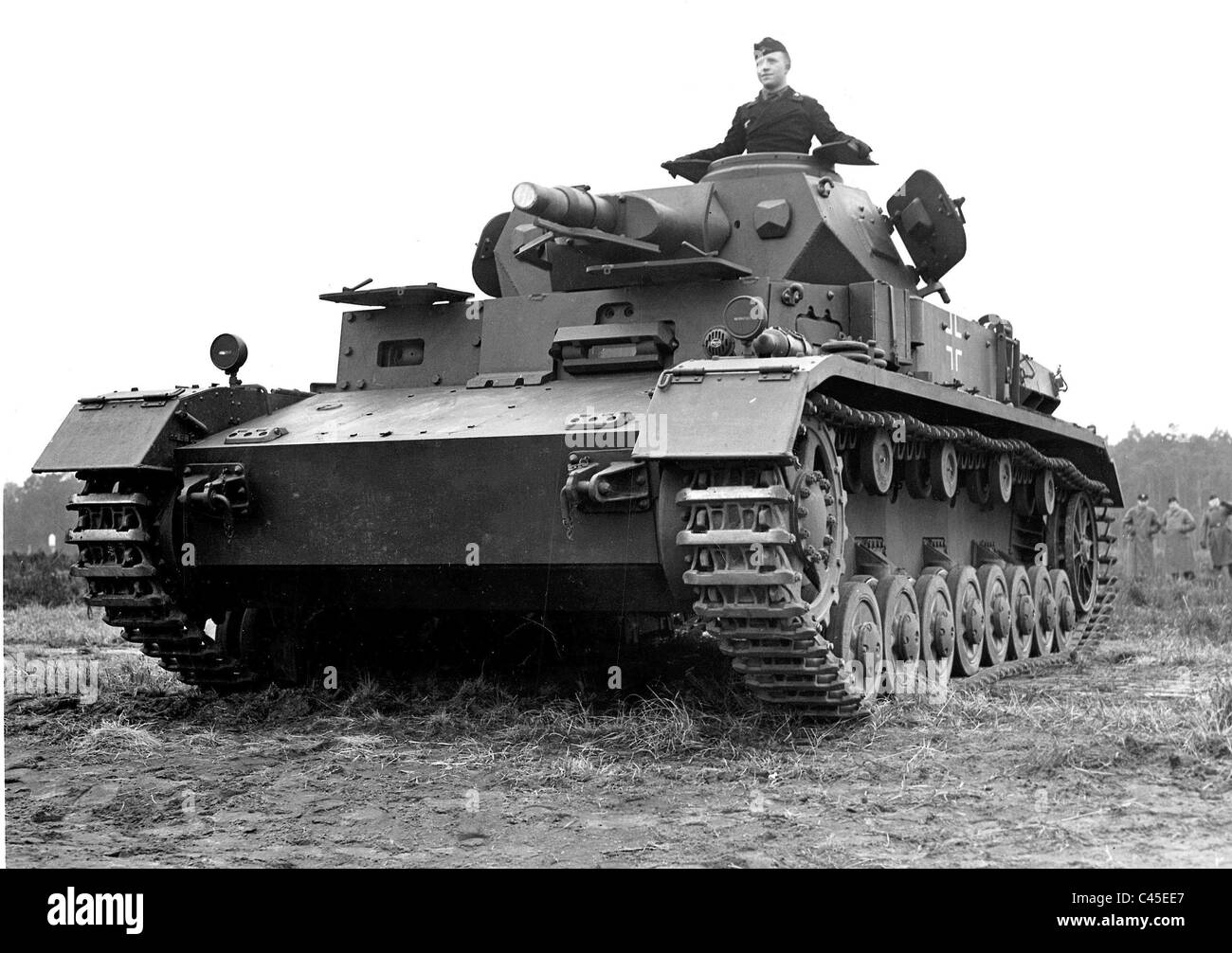 German Panzer IV E Stock Photo