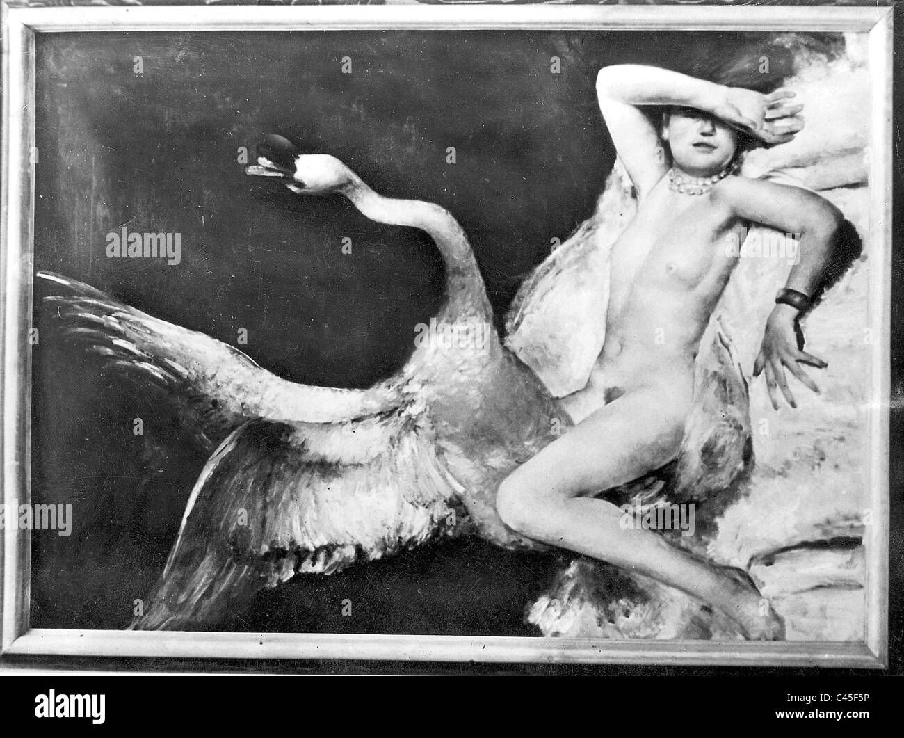 'Leda and the Swan', by Paul M. Padua Stock Photo