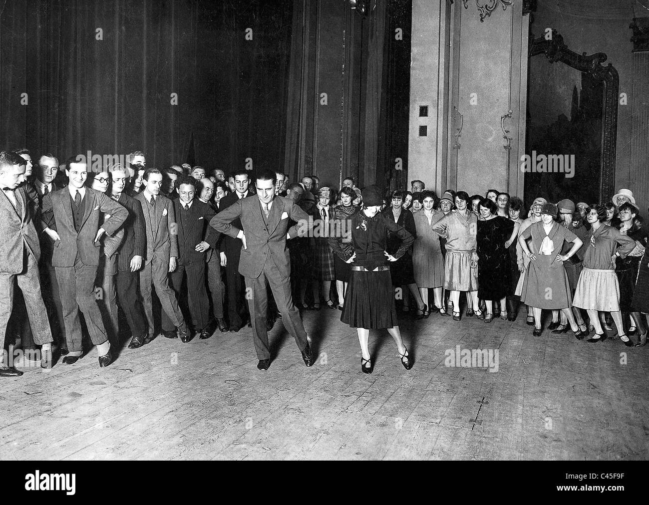 Charleston dancers, 1926 Stock Photo