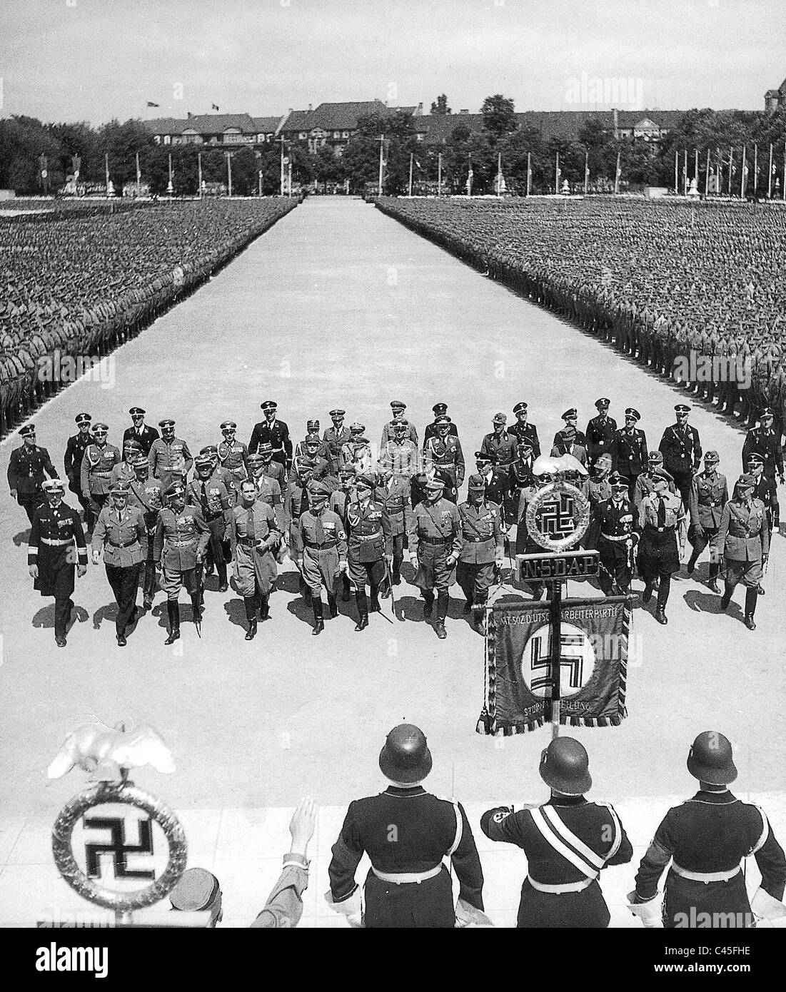 Nazi Party regional convention in Koenigsberg Stock Photo