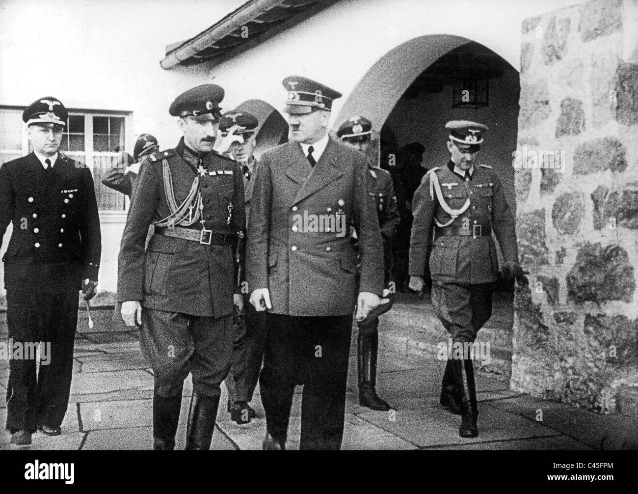 Adolf Hitler with King Boris of Bulgaria Stock Photo - Alamy