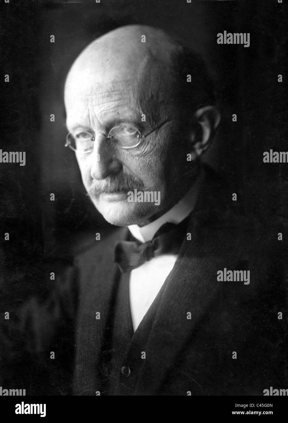 Max Planck, 1928 Stock Photo