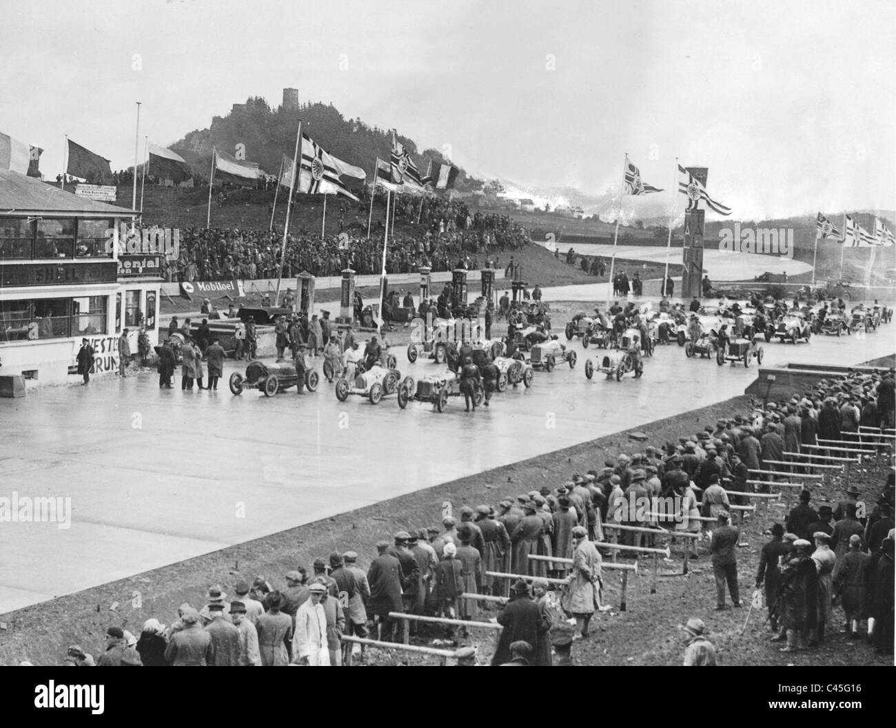 Nuerburgring, 1929 Stock Photo