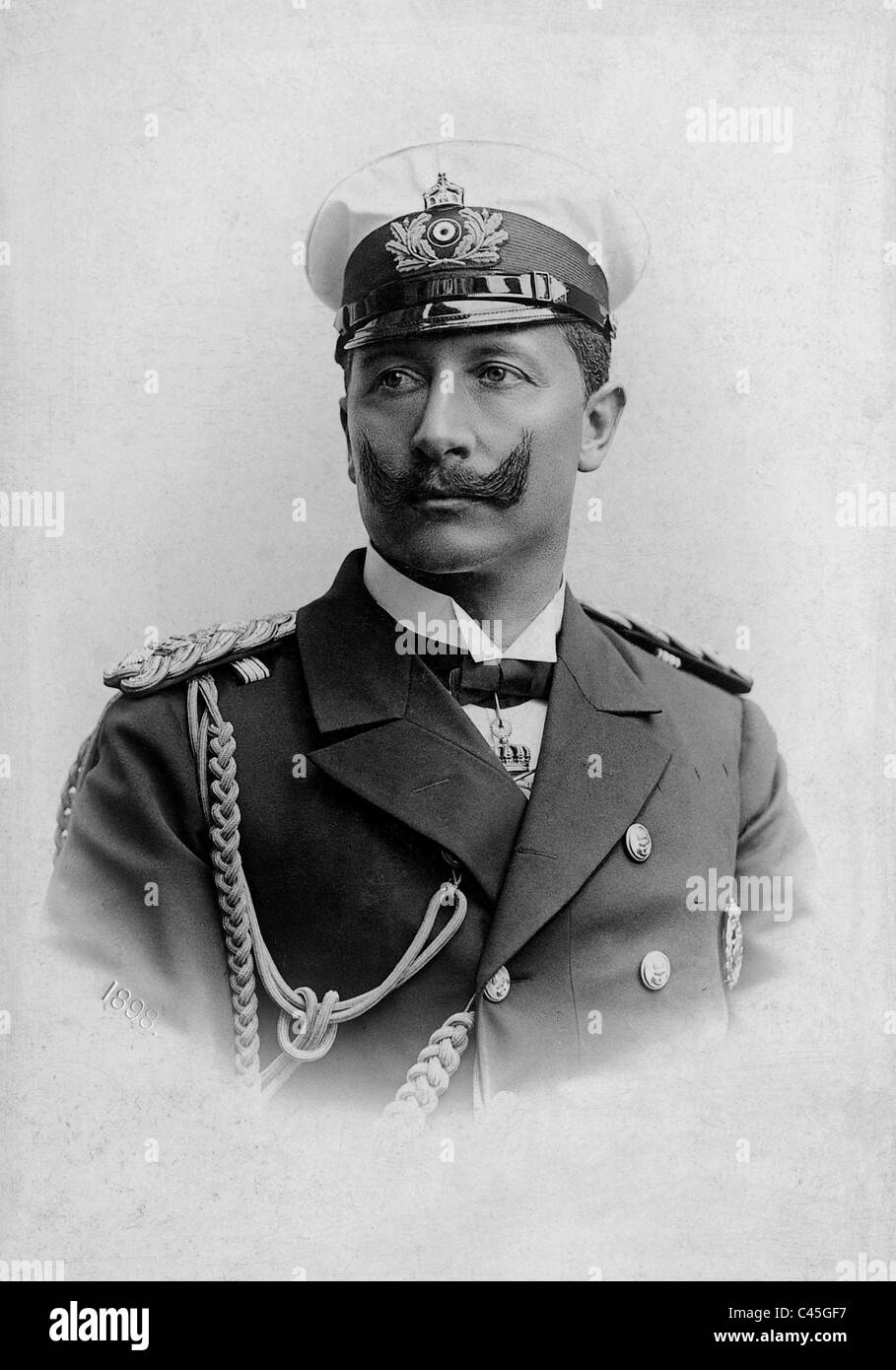 Emperor Wilhelm II, 1998 Stock Photo