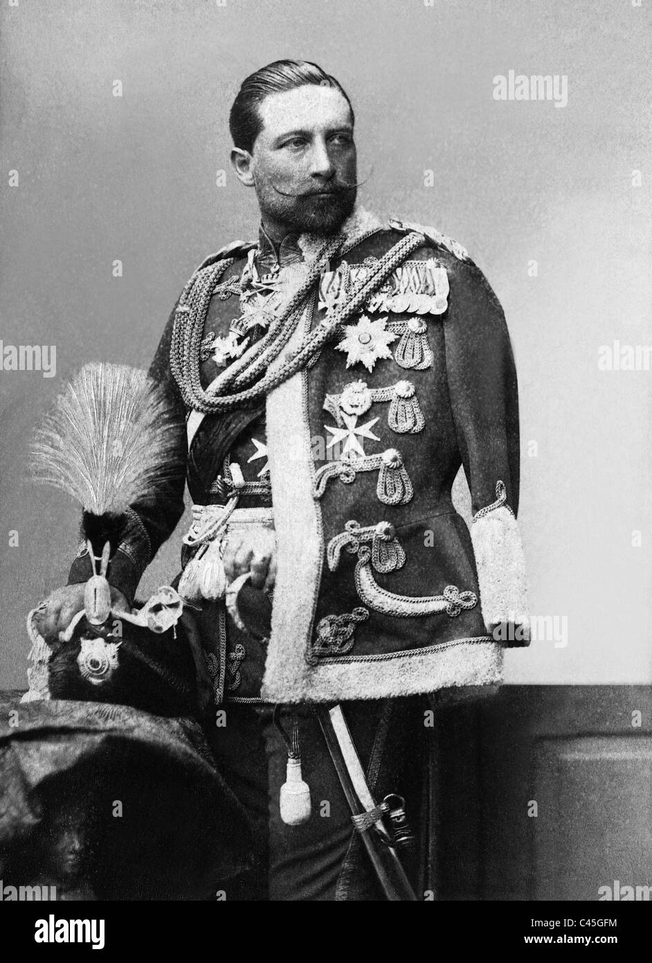 Emperor Wilhelm II., 1991 Stock Photo