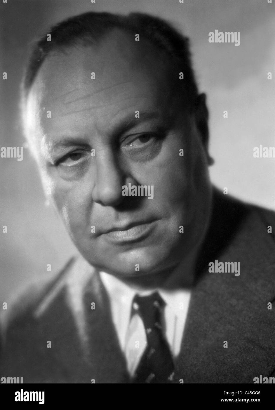 Emil Jannings, 1937 Stock Photo