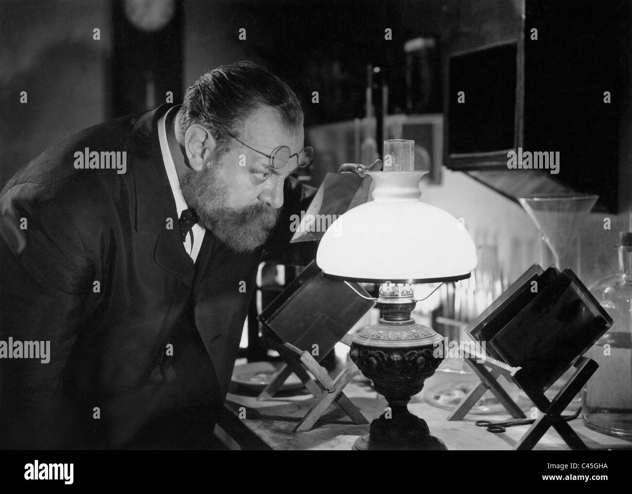 Emil Jannings in 'Robert Koch', 1939 Stock Photo