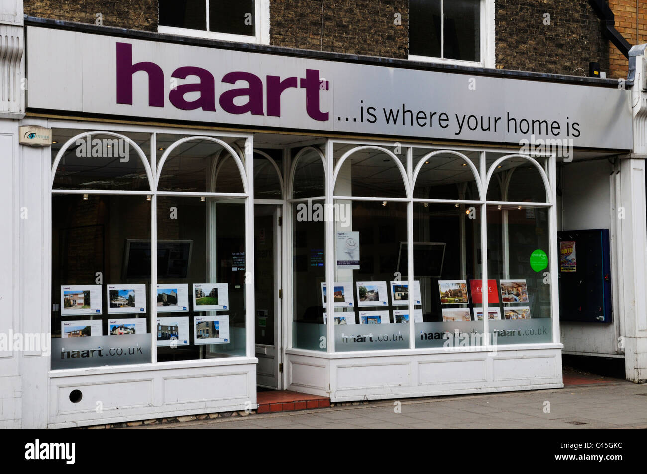 Haart Estate Agents, Cambridge, England, UK Stock Photo Alamy