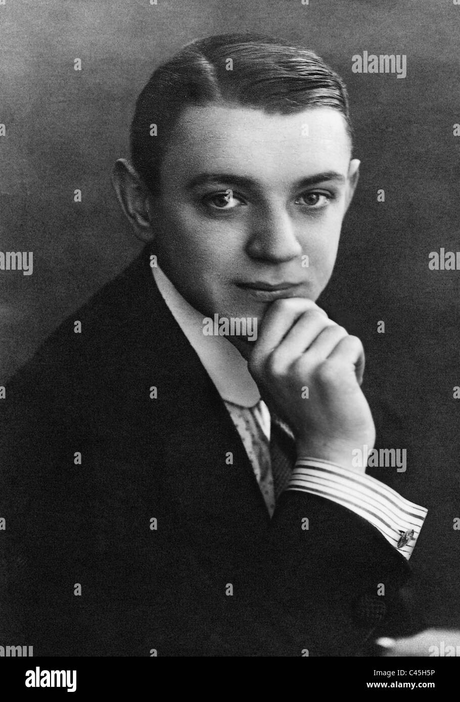 Heinrich George in his youth Stock Photo