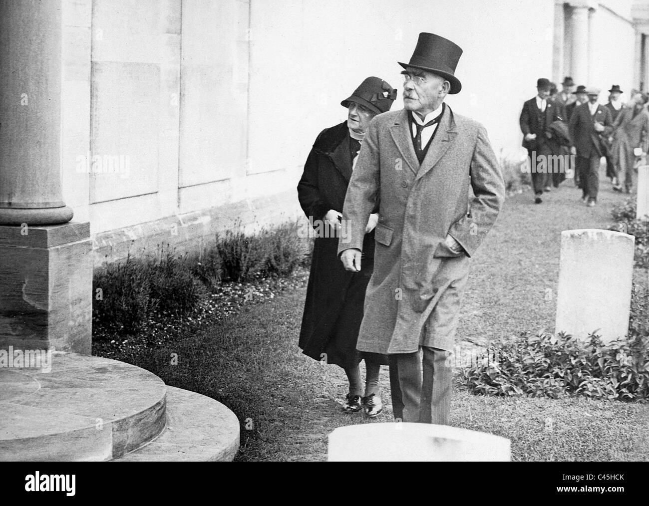 Rudyard Kipling in France Stock Photo