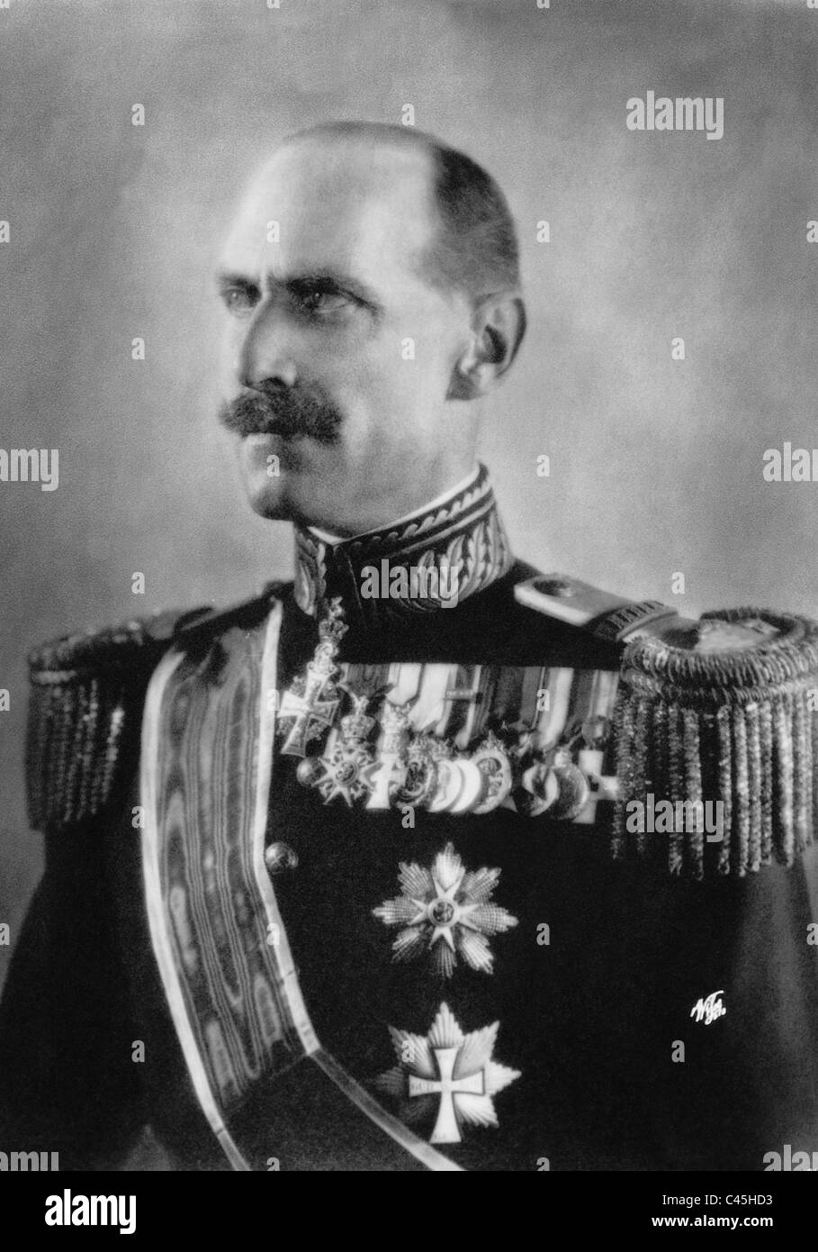King Haakon VII, 1937 Stock Photo