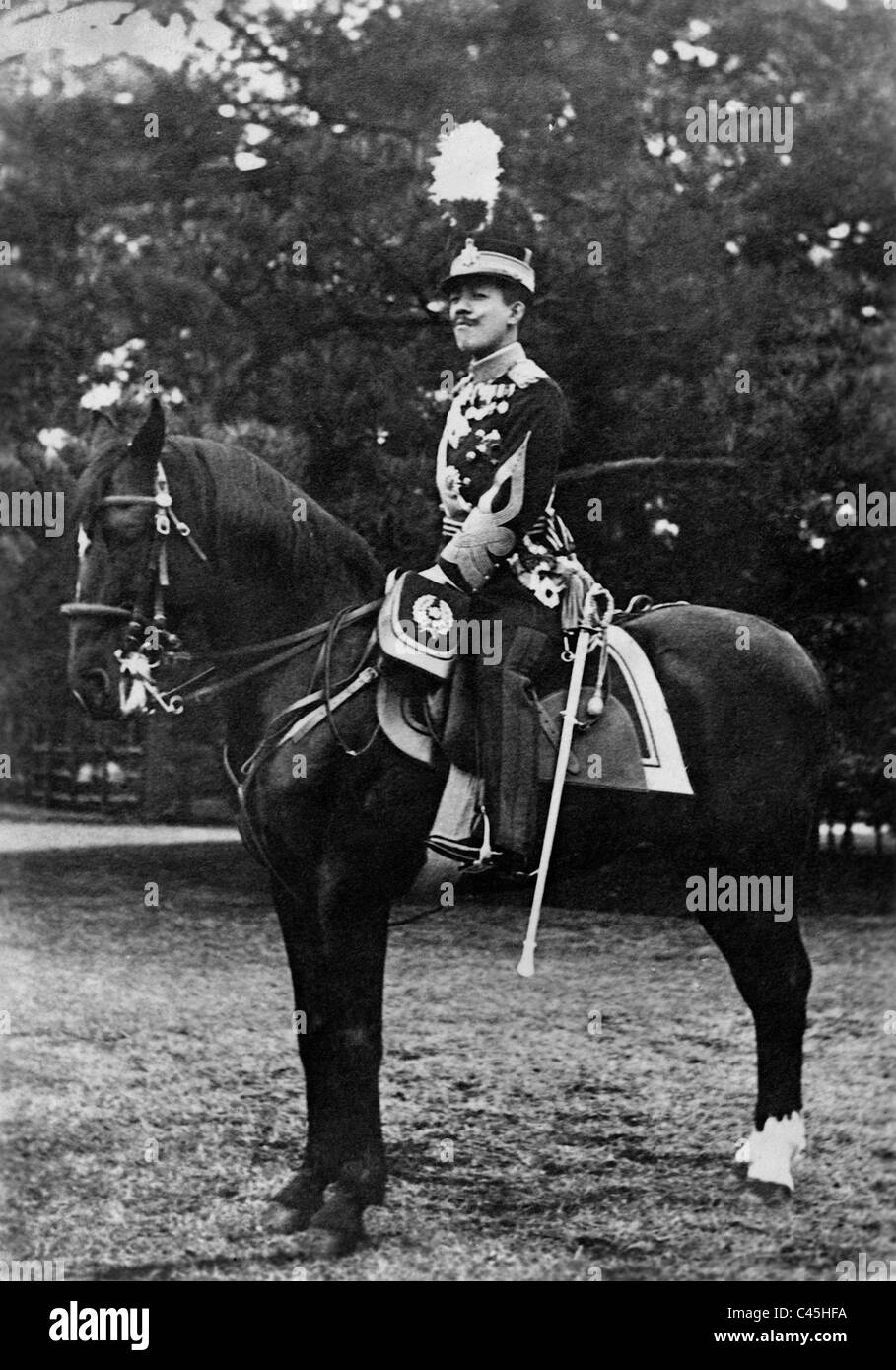 Emperor Yoshihito, 1921 Stock Photo