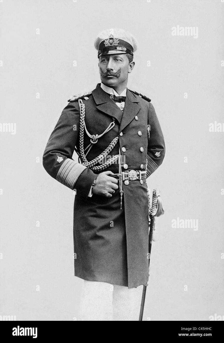 Emperor Wilhelm II, 1889 Stock Photo