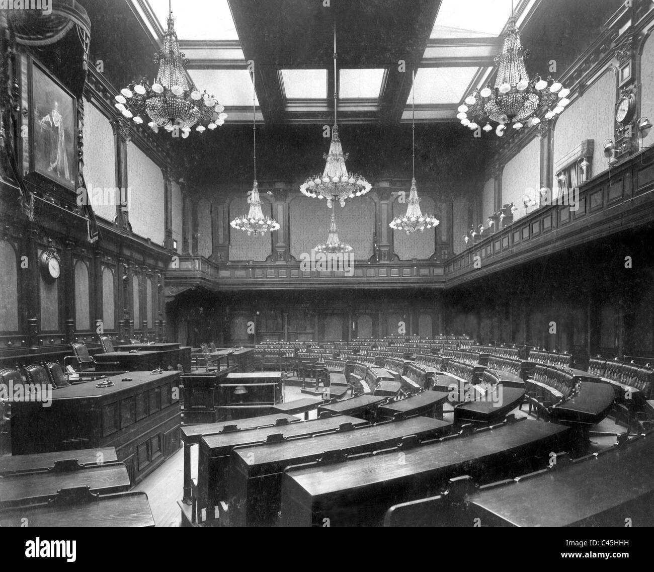 The Bavarian Landtag, 1912 Stock Photo