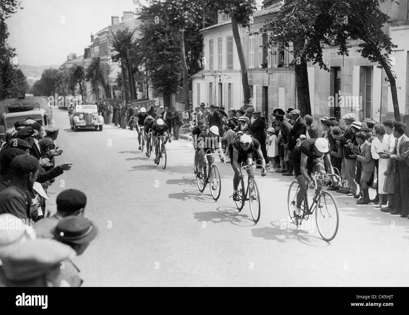 Belgian team at the Tour de France, 1936 Stock Photo Alamy