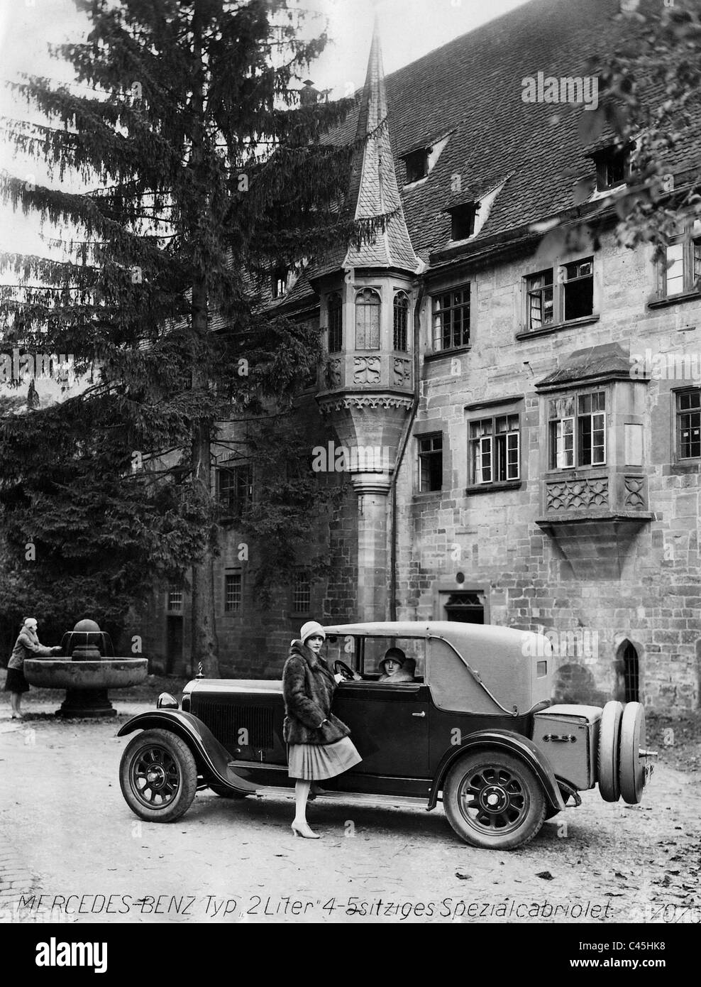 Mercedes-Benz '2 Liter' convertible type, 1928 Stock Photo