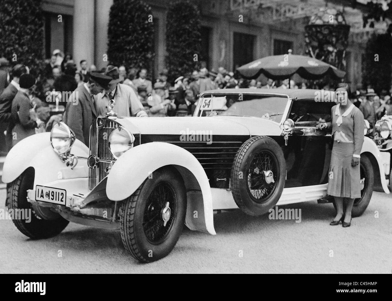Mercedes-Benz SS convertible, 1931 Stock Photo