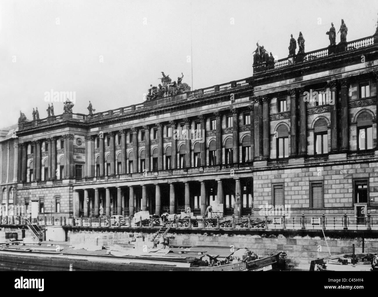 Berlin Stock Market, 1938 Stock Photo