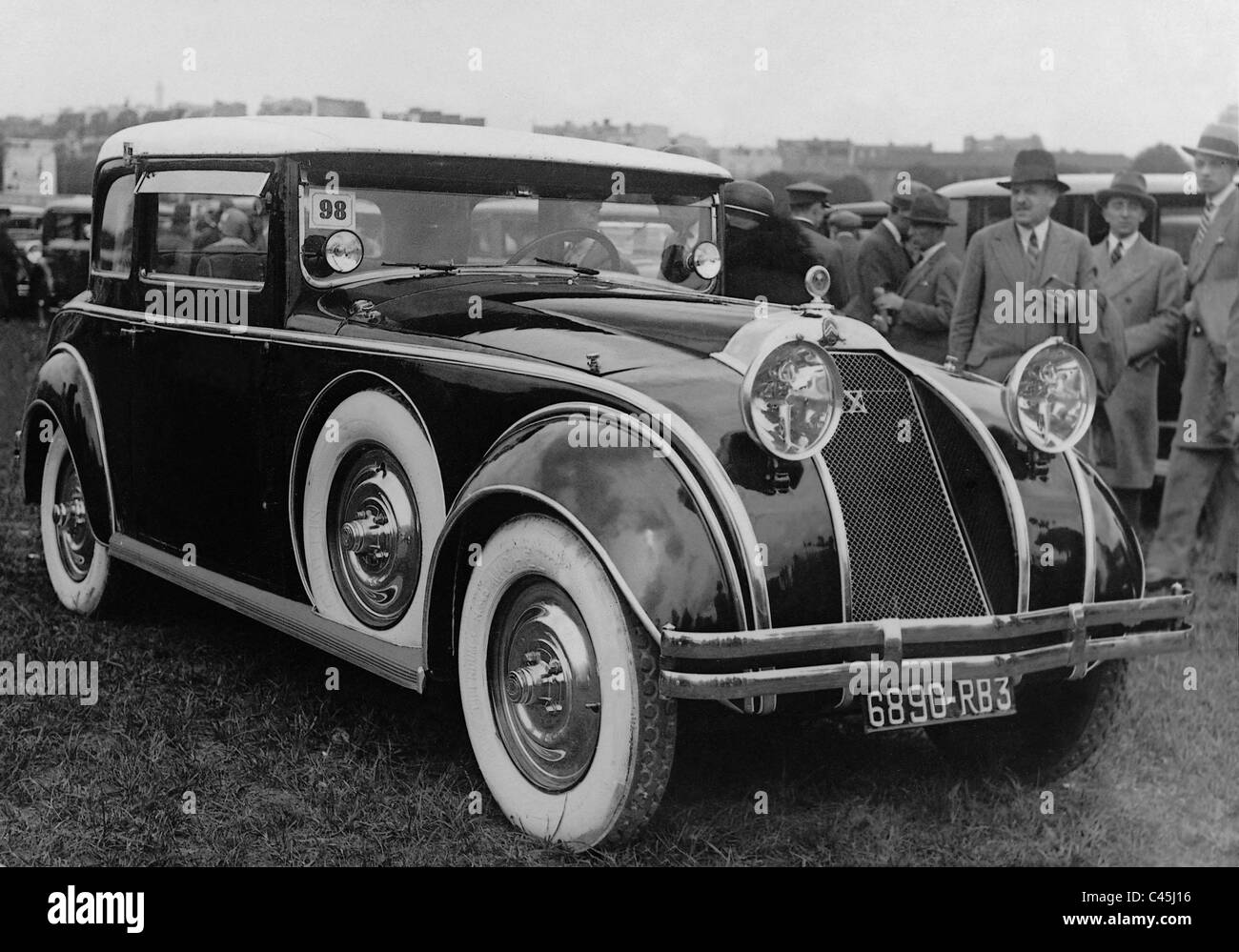 Automobile of Citroen from the 1930s Stock Photo