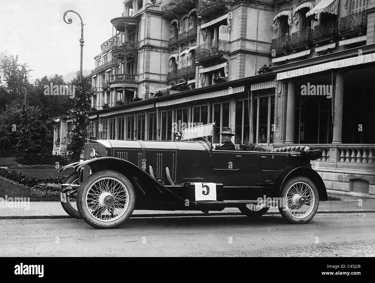Mercedes-Benz Cabriolet, 1922 Stock Photo