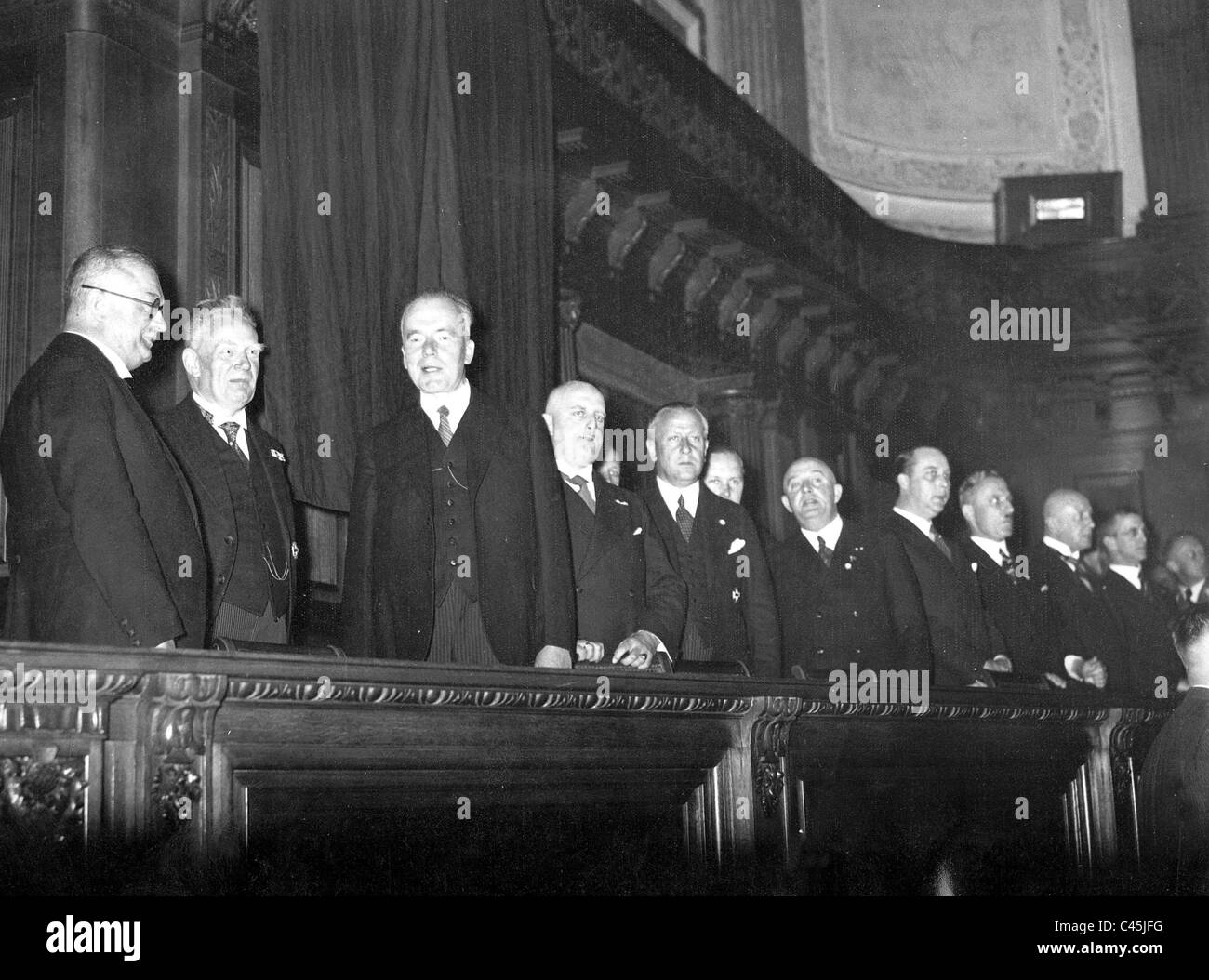 People's Court, 1934 Stock Photo