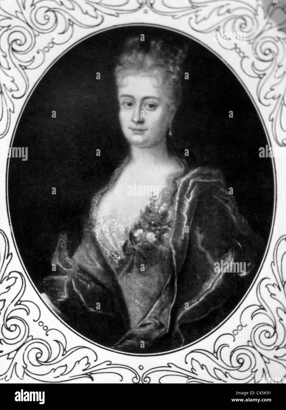 Imperial Countess Sophie Julie von Doenhoff Stock Photo
