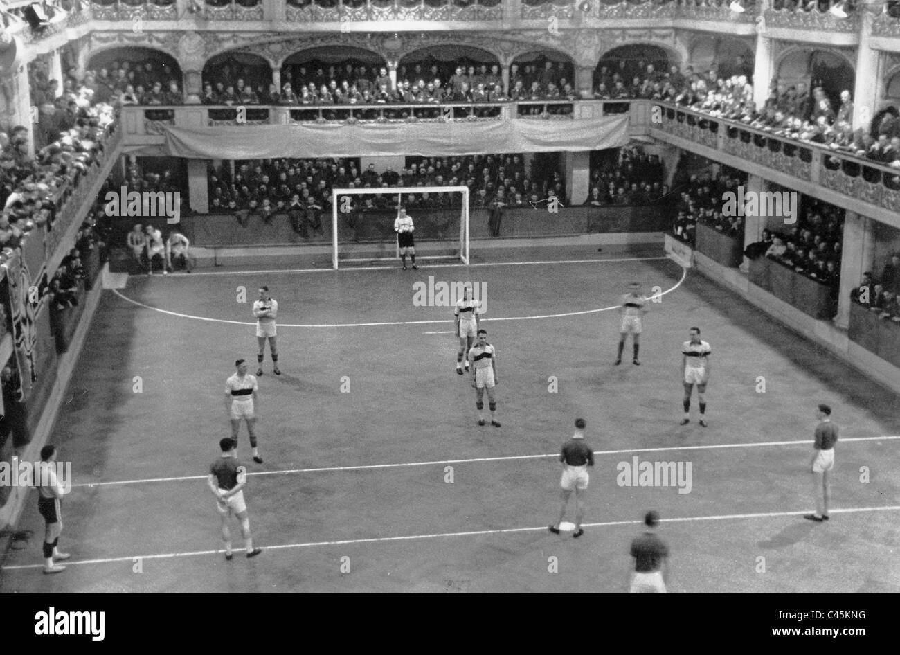 Indoor handball tournament in prague hires stock photography and