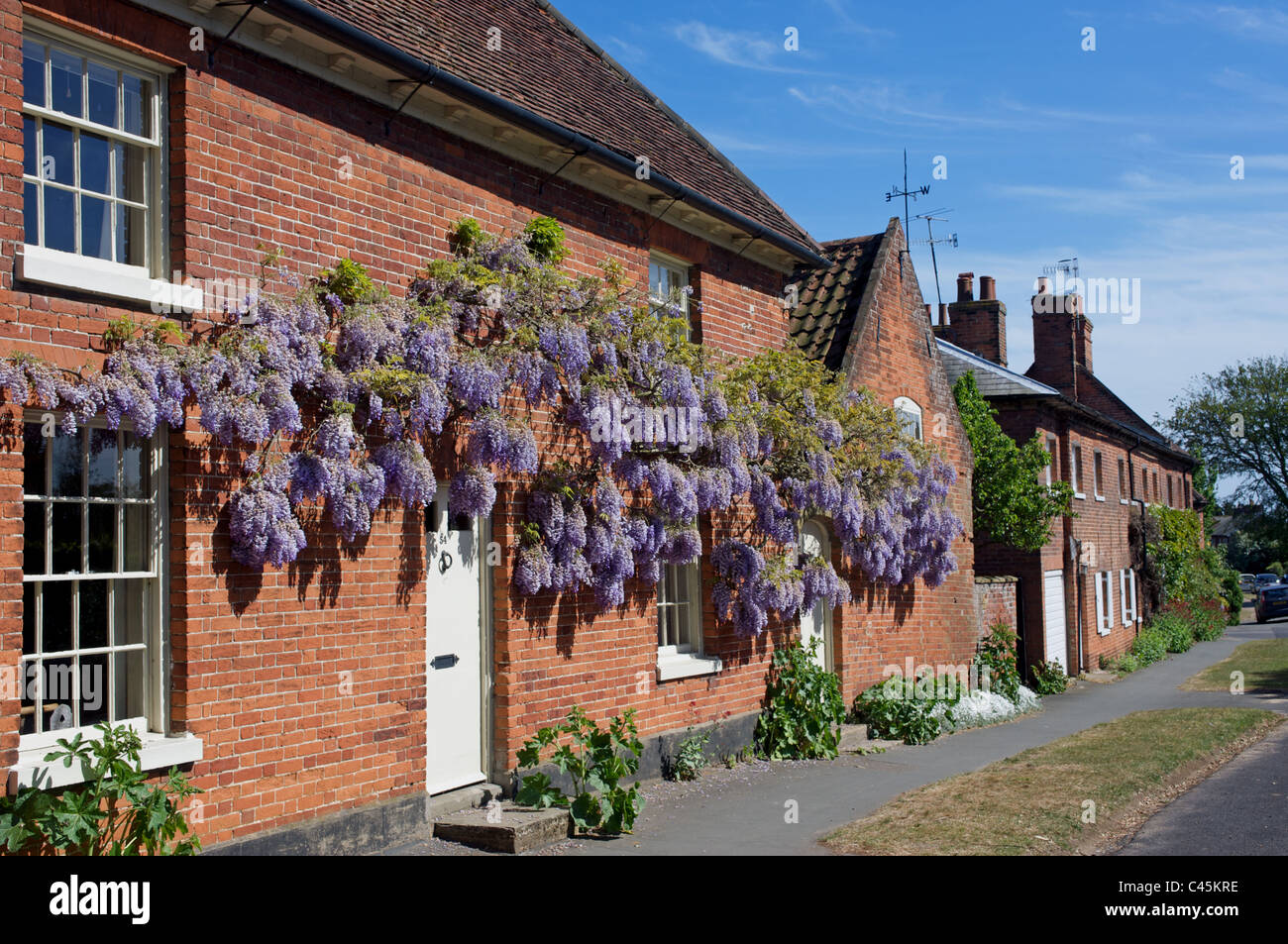 Residential properties, Orford, Suffolk, UK Stock Photo Alamy