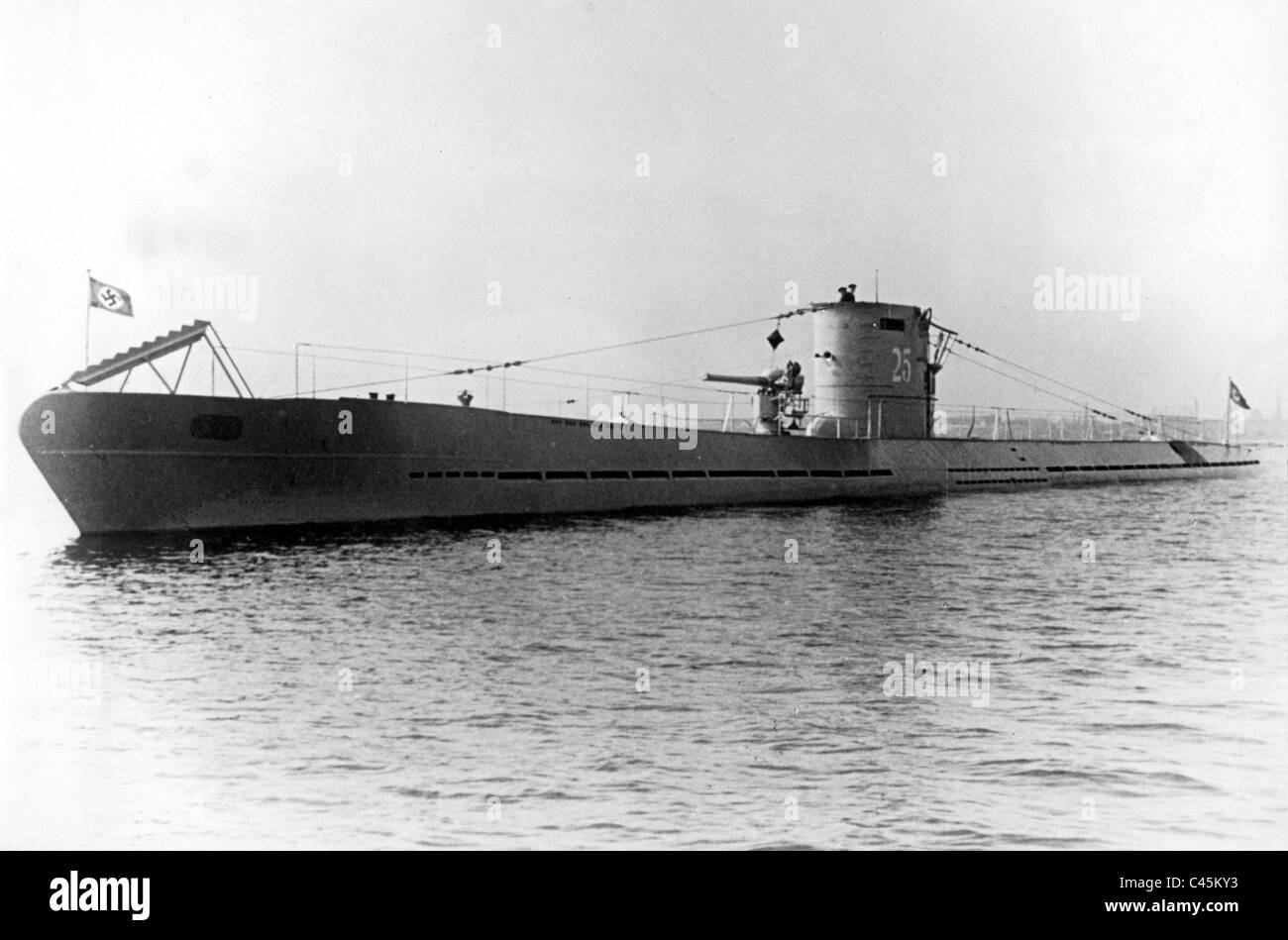 U-25, Submarine type IA Stock Photo