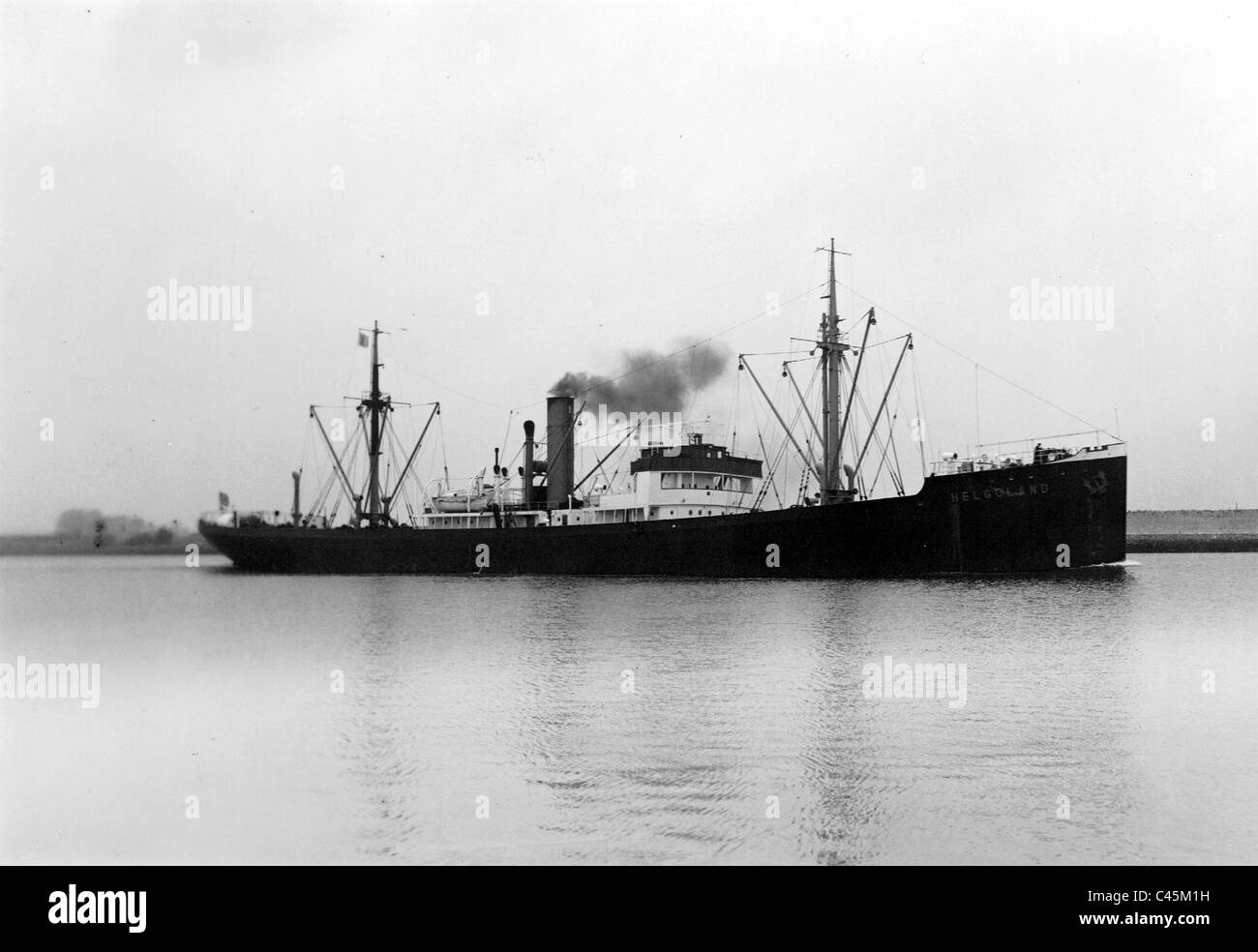 Blockade runner 'Helgoland' Stock Photo