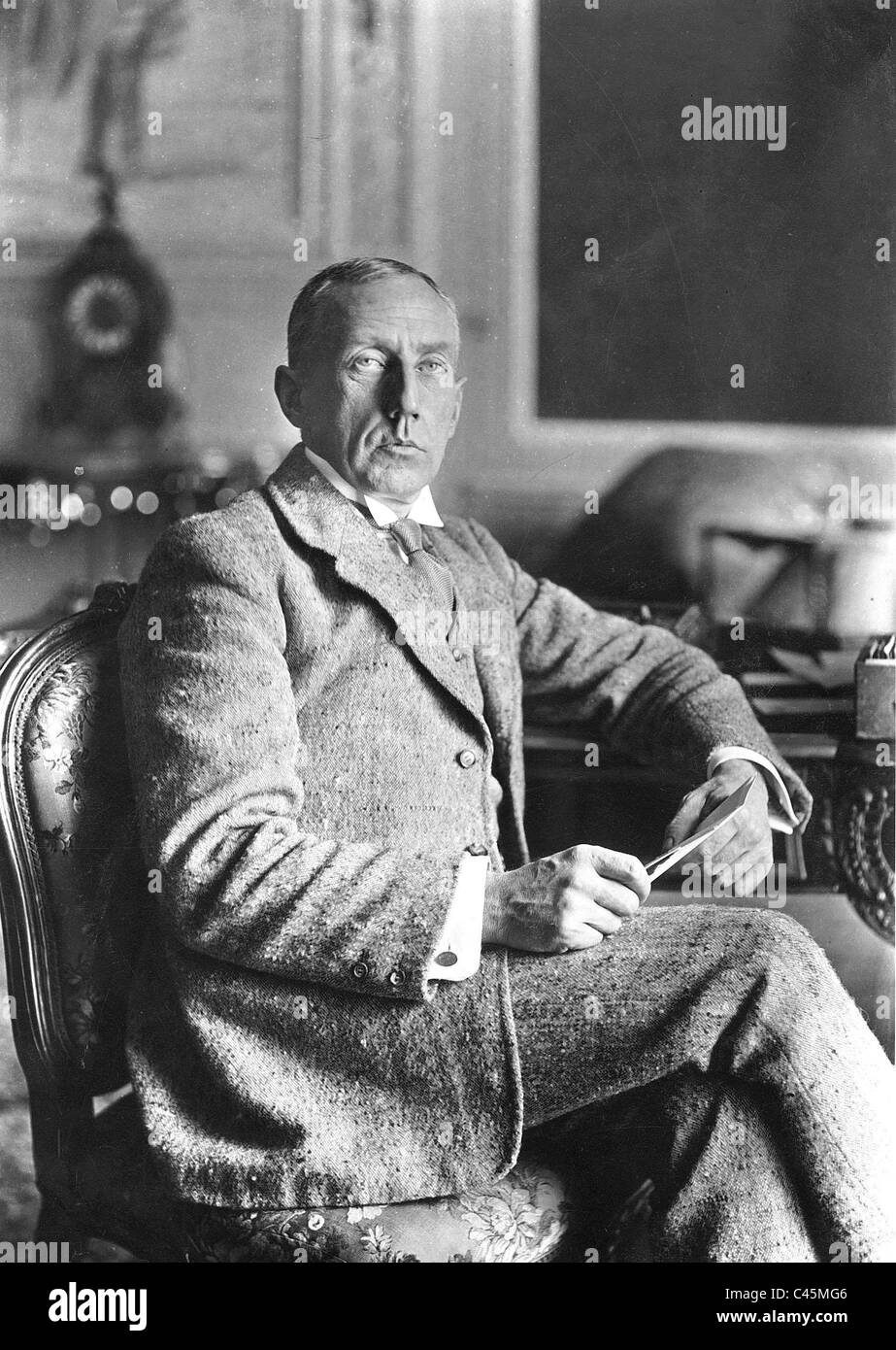 Roald Amundsen, 1912 Stock Photo
