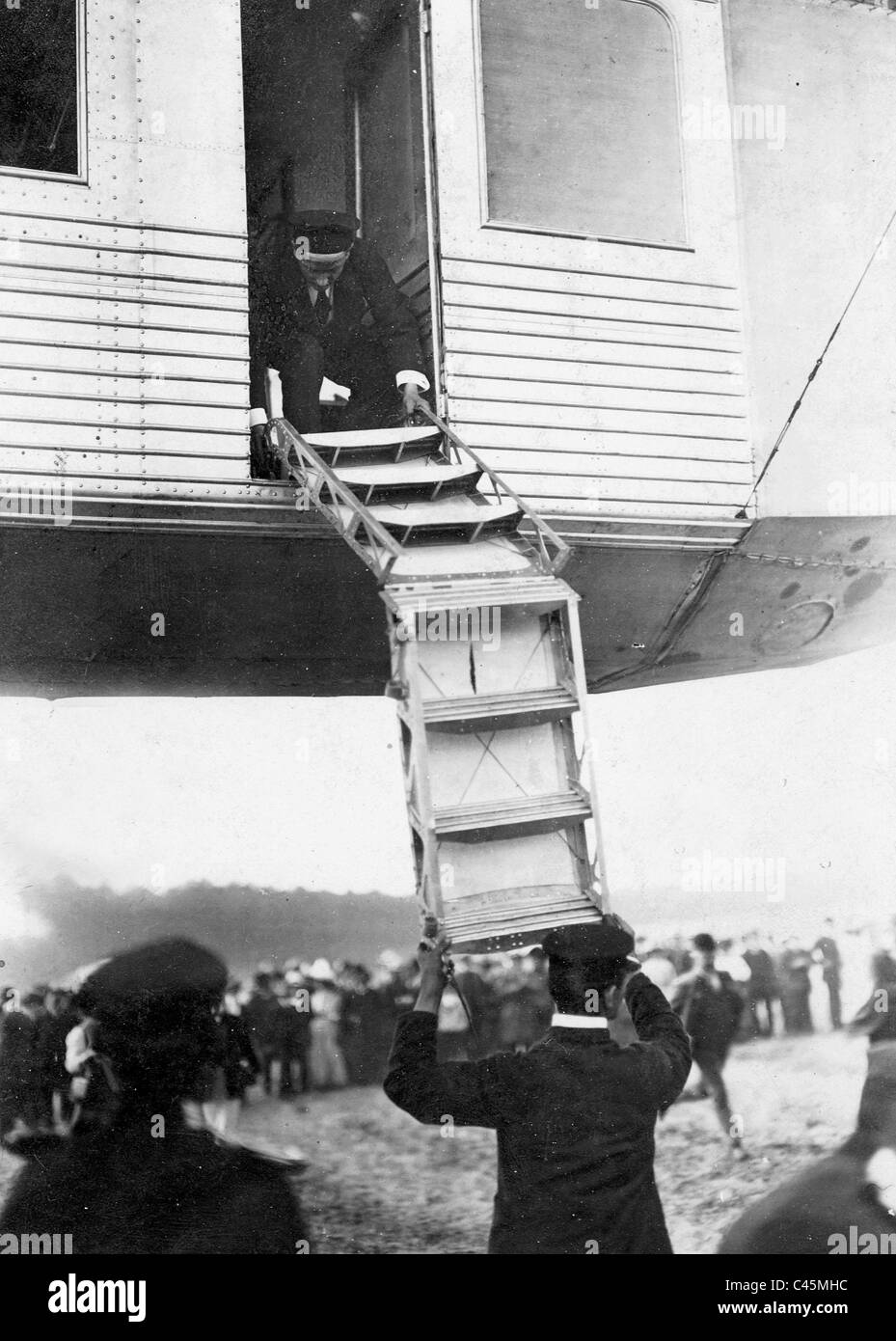 The Zeppelin airship 'Schwaben' (LZ 10), 1911 Stock Photo