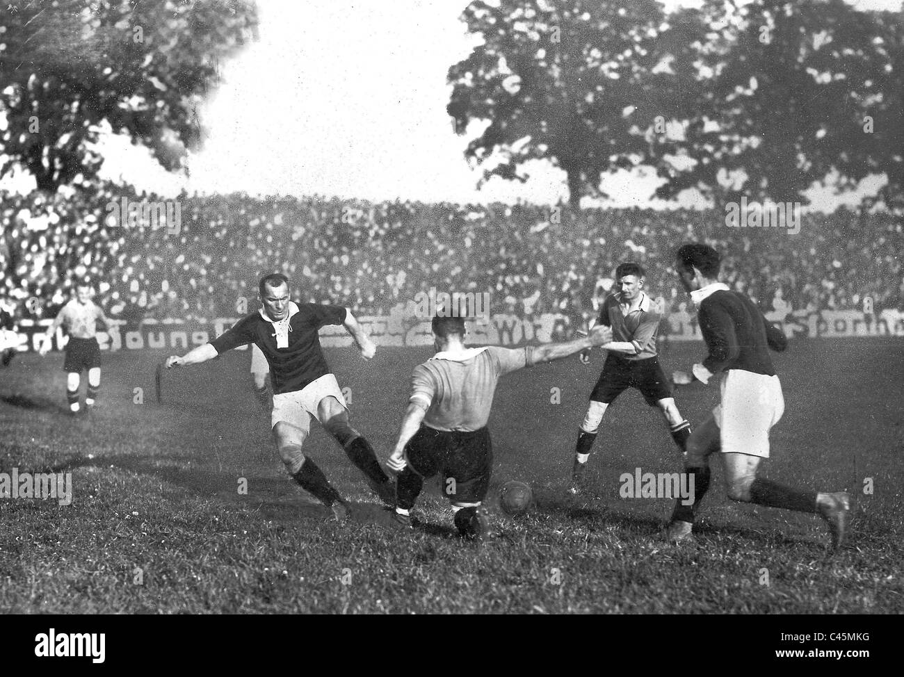 1. FC. Nuremberg against Sparta Prague, 1922 Stock Photo