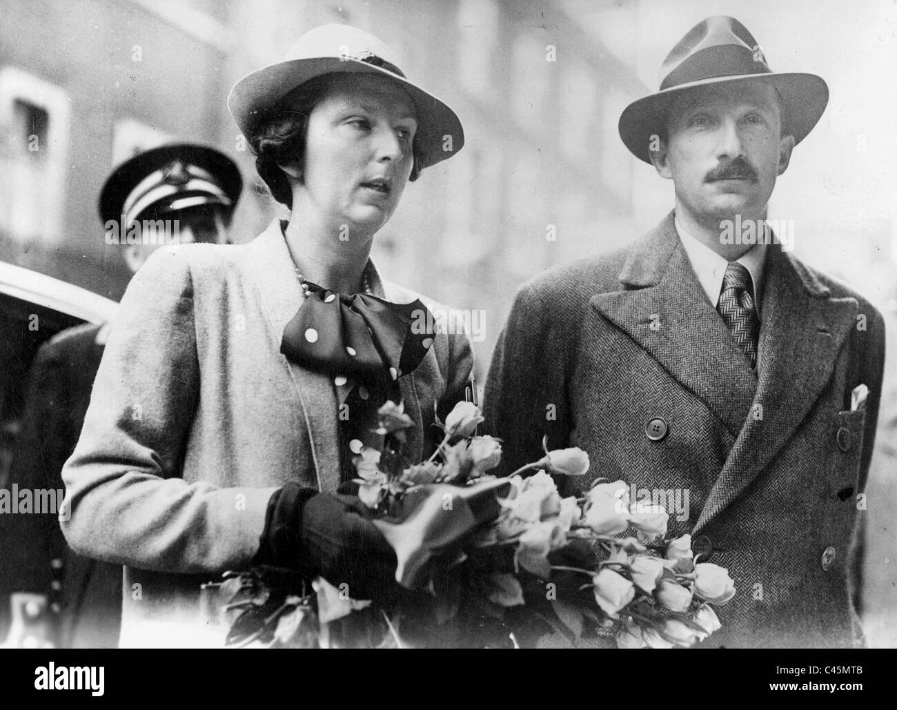 King Boris III. and Queen Giovanna of Bulgaria Stock Photo - Alamy